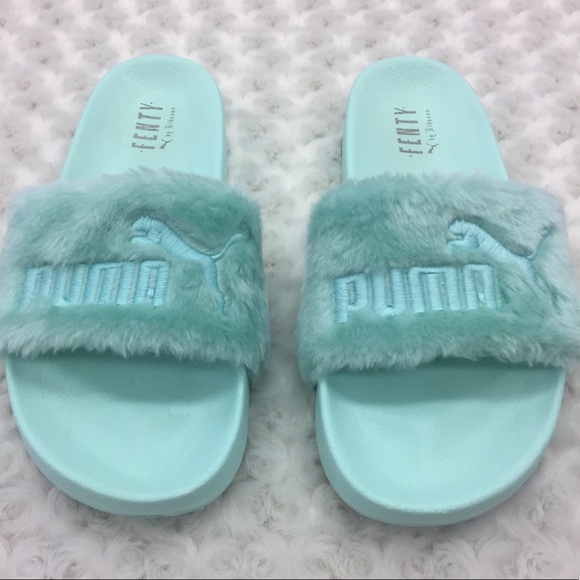 puma fenty slides size 12